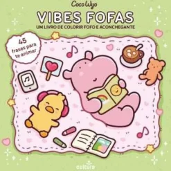Livro de Colorir - Vibes Fofas