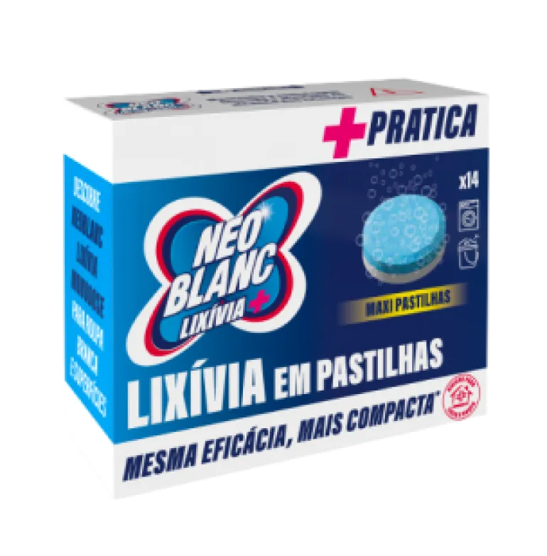 Lixívia em Pastilhas
