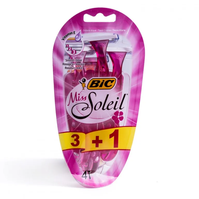 Lâminas Depilatória Miss Soleil (3+1)