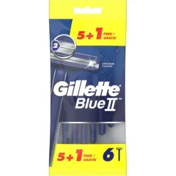 Lâminas Descartáveis Blue II Plus (5 + 1)