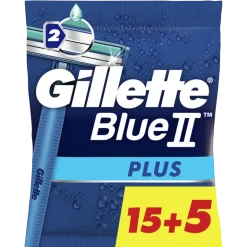 Lâminas Descartáveis Depilatória Blue 2 (15+5)