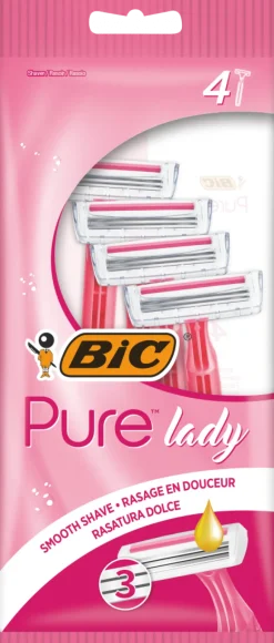 Lâminas Descartáveis Pure 3 Pink