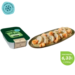 Lombinho de Porco com Camarão e Coentros