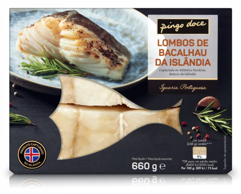 Lombos de Bacalhau da Islândia Congelados