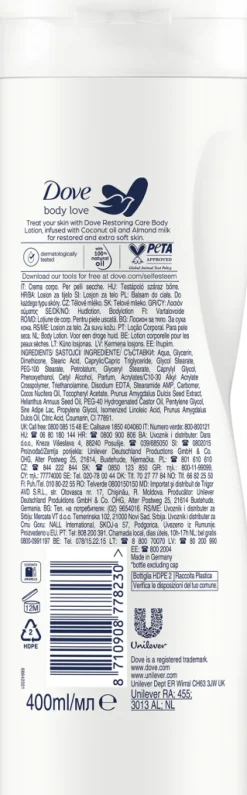 Loção de Corpo Coconut Oil