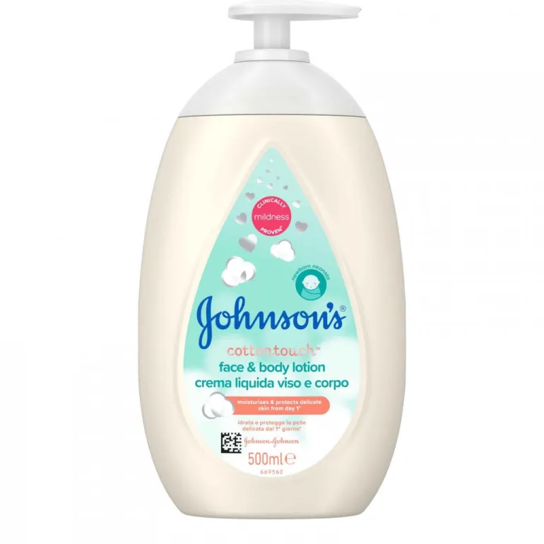Loção de Rosto e Corpo Cotton Touch para Bebé