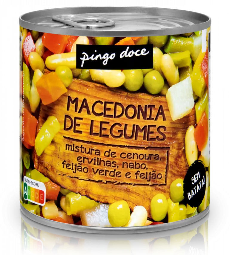 Macedónia De Legumes Pingo Doce 400/265g
