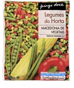 Macedónia de Vegetais Congelada