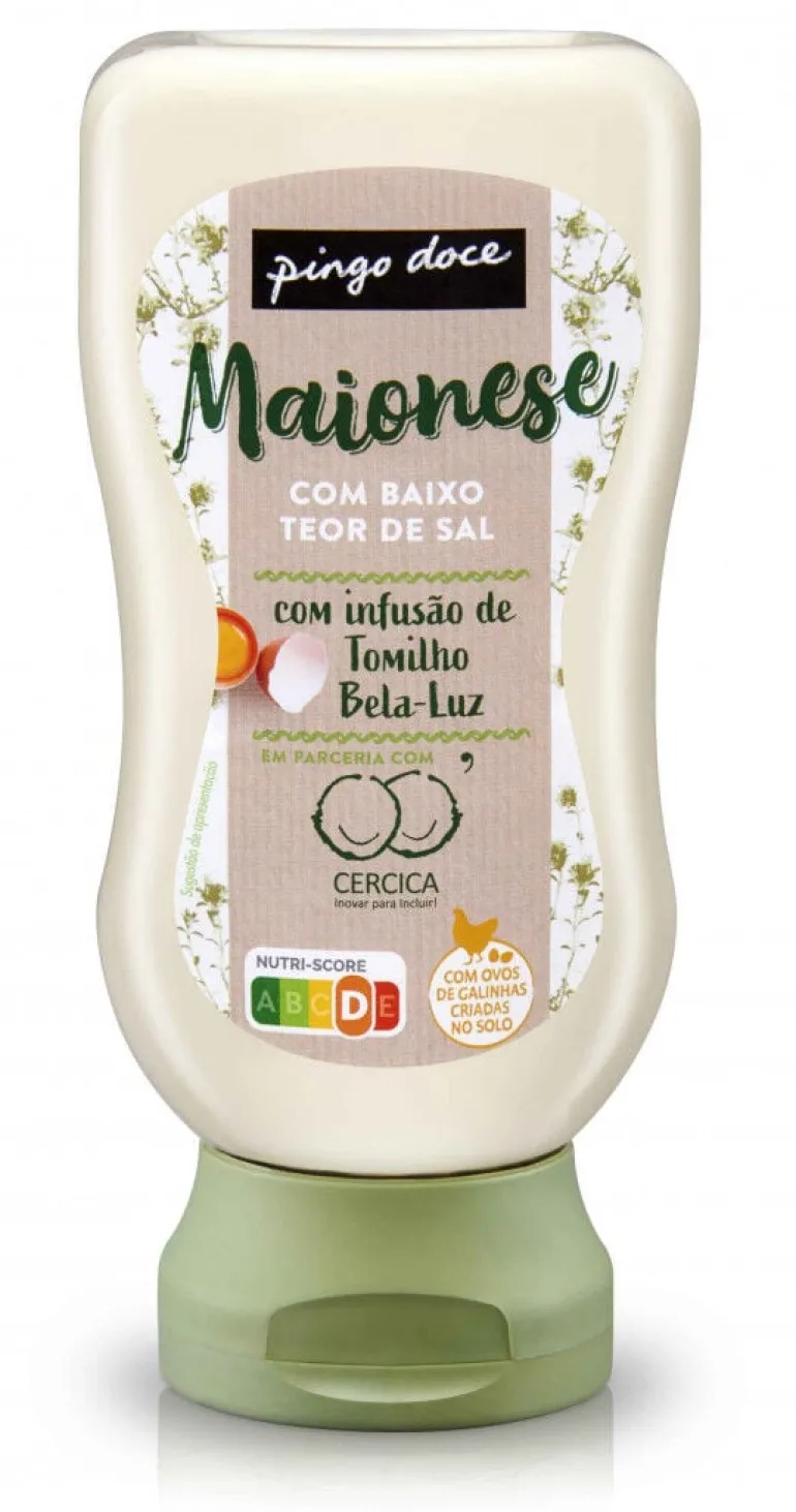 Maionese Baixo Teor de Sal com Tomilho Top Down