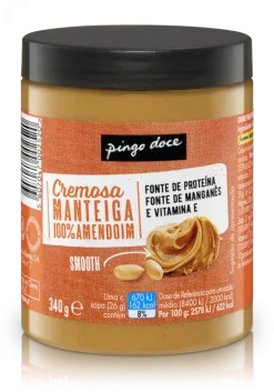 Manteiga de Amendoim Cremosa