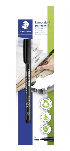 Marcador Permanente Médio Tinta Preta