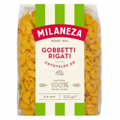 Massa Cotovelos Grandes Riscados
