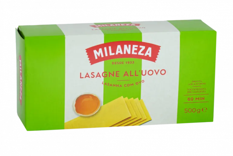 Massa Lasanha com Ovo