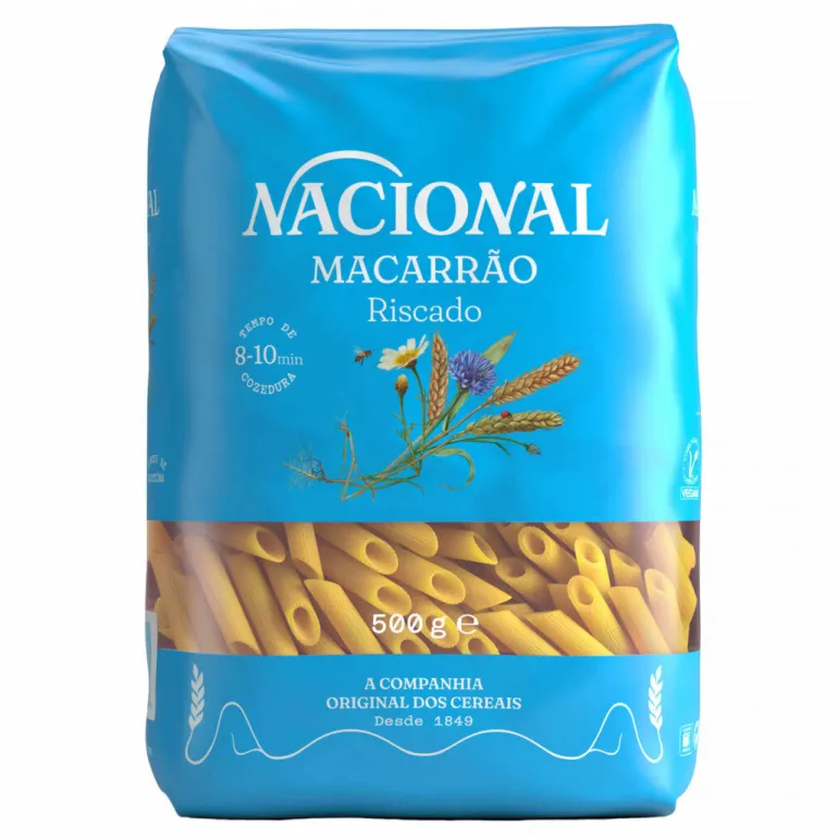 Massa Macarrão Riscado