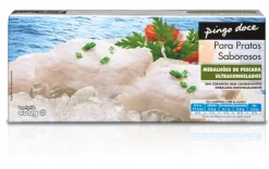 Medalhões de Pescada Congelados