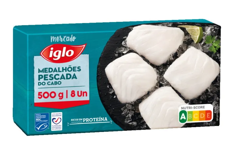 Medalhões de Pescada Congelados