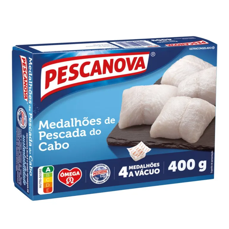 Medalhões de Pescada Congelados