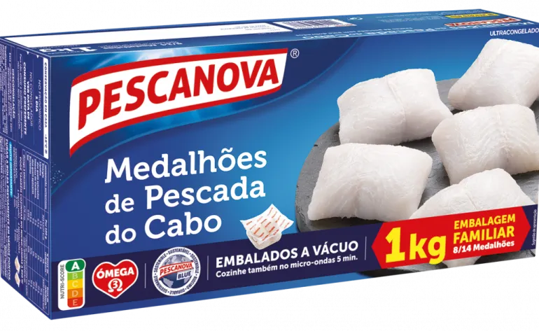 Medalhões de Pescada do Cabo Congelados