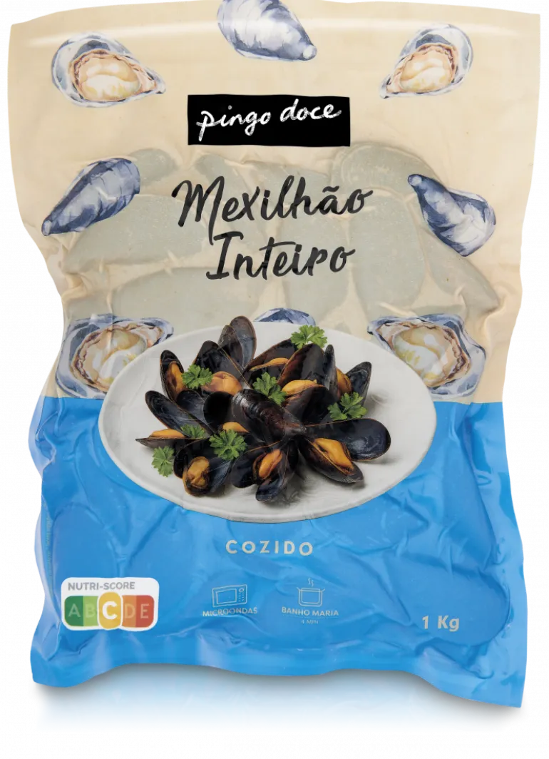 Mexilhão Cozido Refrigerado