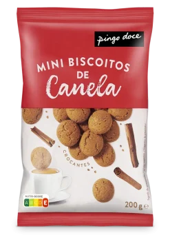 Mini Biscoitos de Canela
