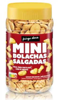 Mini Bolachas Salgadas