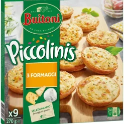 Mini Pizzas Piccolinis 3 Queijos