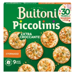 Mini Pizzas Piccolinis 3 Queijos