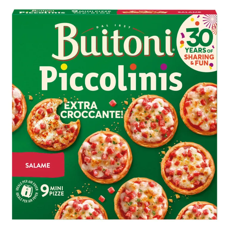 Mini Pizzas Piccolinis Salame