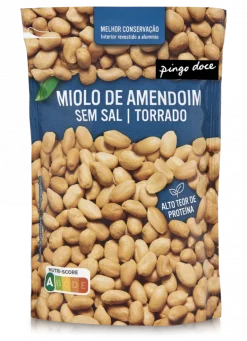 Miolo de Amendoim Torrado sem Sal