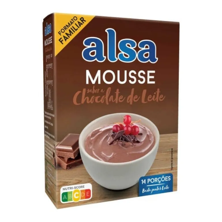 Mousse de Chocolate de Leite