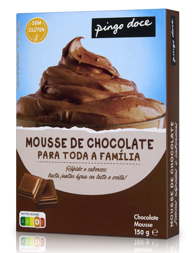 Mousse de Chocolate Instantânea