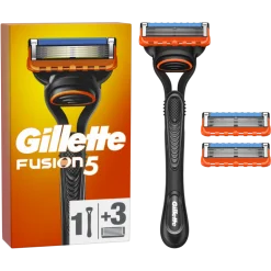 Máquina de Barbear Fusion5 com 2 Recargas Gillette