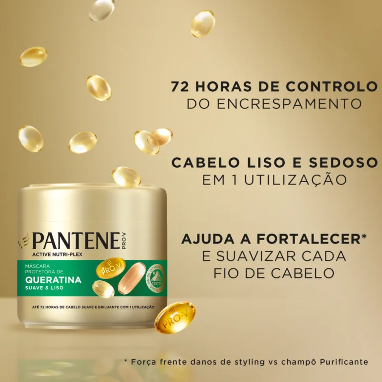 Máscara Active Nutri-Plex Suave & Liso Queratina