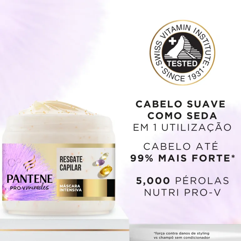 Máscara Resgate Capilar PRO-V Miracles