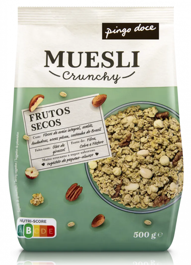 Muesli Crunchy com Frutos Secos