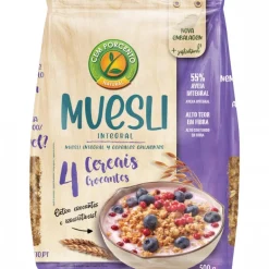 Muesli Integral 4 Cereais Crocantes