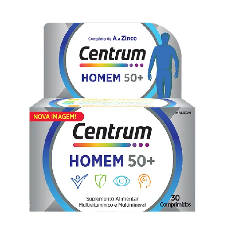 Multivitamínico Centrum Homem 50+