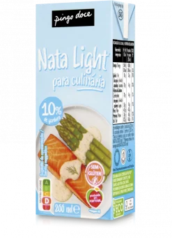 Natas UHT Light para Culinária