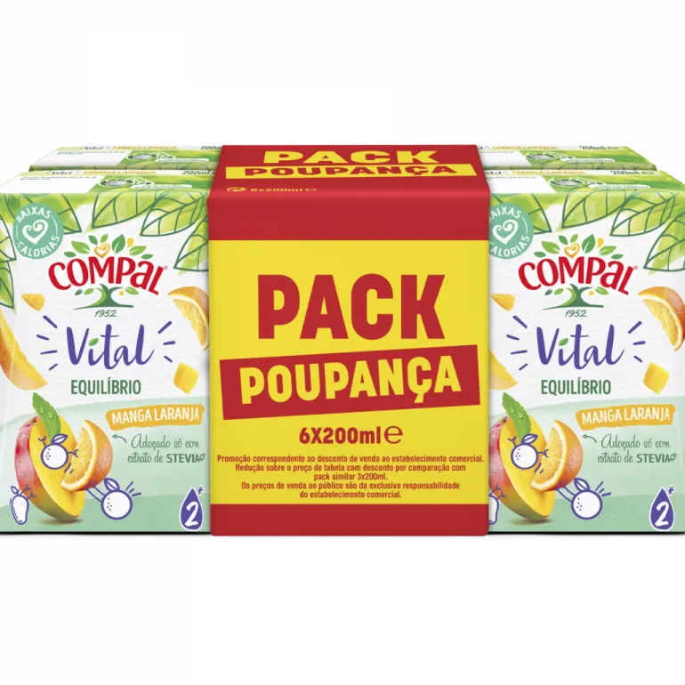 Néctar de Manga Laranja Pack 6