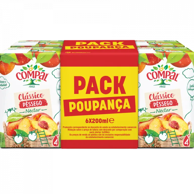 Néctar de Pêssego Pack 6