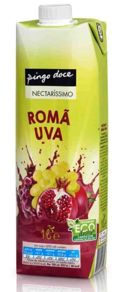 Néctar de Romã e Uva
