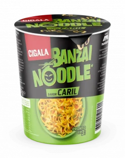 Noodles Banzai Sabor a Caril