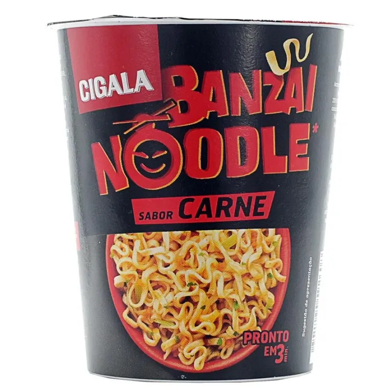 Noodles Banzai Sabor a Carne