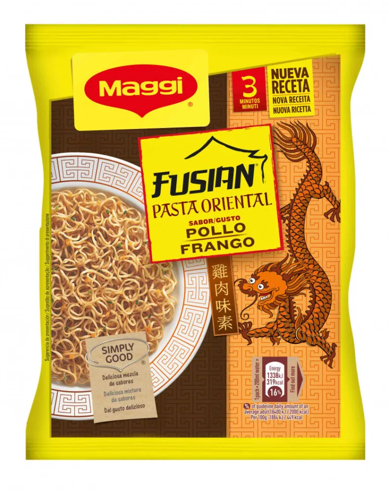 Noodles Oriental Sabor a Frango