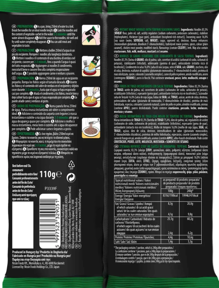 Noodles Teriyaki
