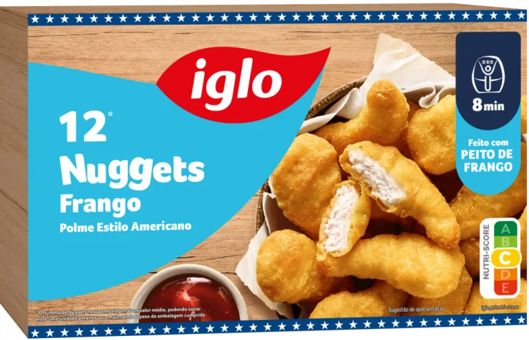Nuggets de Frango Estilo Americano Congelados