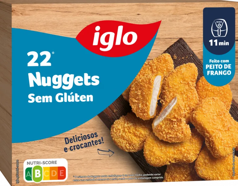 Nuggets de Frango Sem Glúten Congelados