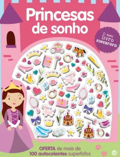 O meu livro superfofo com autocolantes - Princesas de Sonho