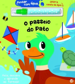 O Passeio do Pato - Livro para Pintar com Água