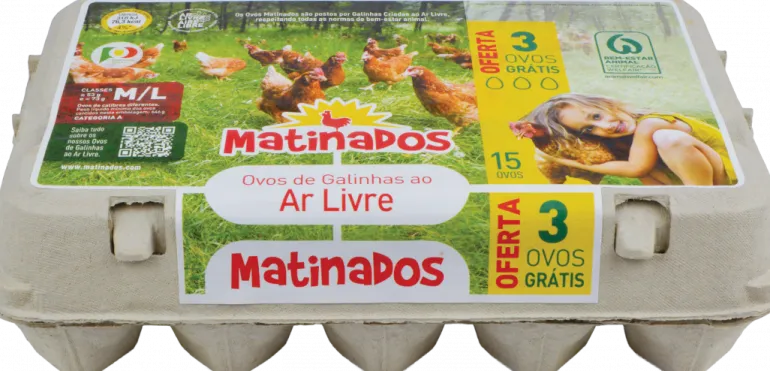 Ovos de Ar Livre Classe M/L
